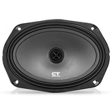 TROPO-6X9-COX // 80 Watts RMS 6x9" Shallow-Mount Car Speakers, Pair CT Sounds