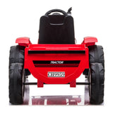 3-Gear-Shift Ground Loader Ride On Toy with LED Lights and Trailer Attachment