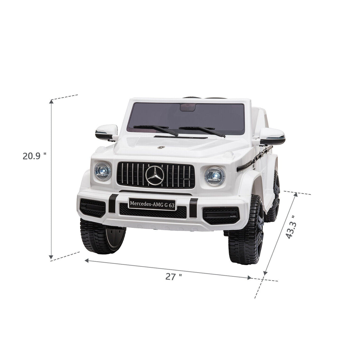 3-in-1 Electric Ride-On Jeep for Kids 3-6 Years with Remote Control