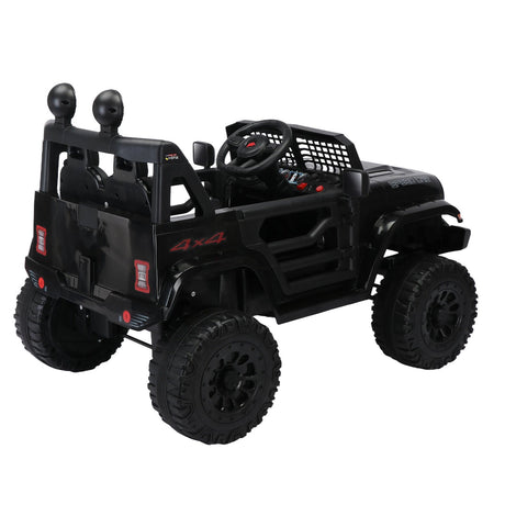 3-Speed Electric Car for Kids with Power Display, USB, MP3, and Bluetooth Connectivity