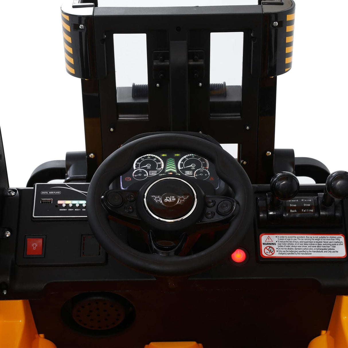 3-Speed Electric Ride-On Car for Kids with Frame Lifting Rod - Perfect Gift for Children