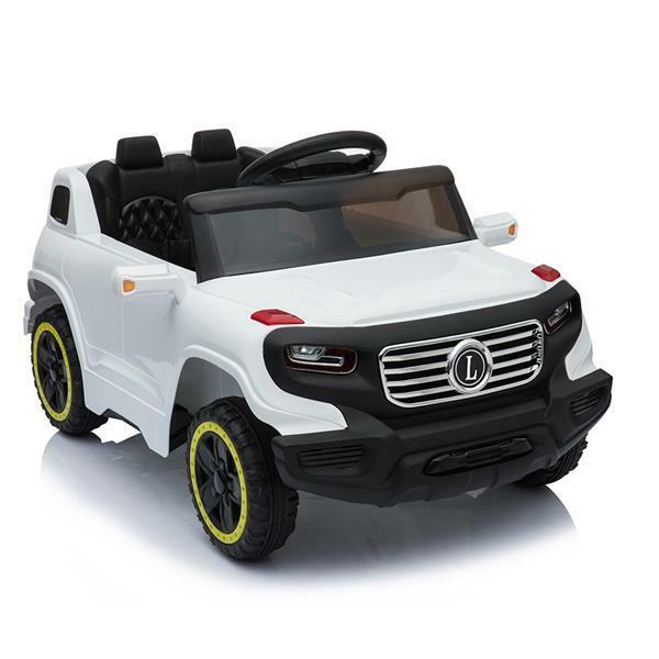 3-Speed Electric Ride-On Car for Kids with Remote Control, Music, and Lights