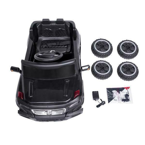 3-Speed Electric Ride-On Car for Kids with Remote Control, Music, and Lights