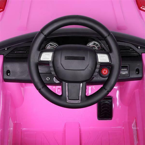 3-Speed Electric Ride-On Car for Kids with Remote Control, Music, and Lights