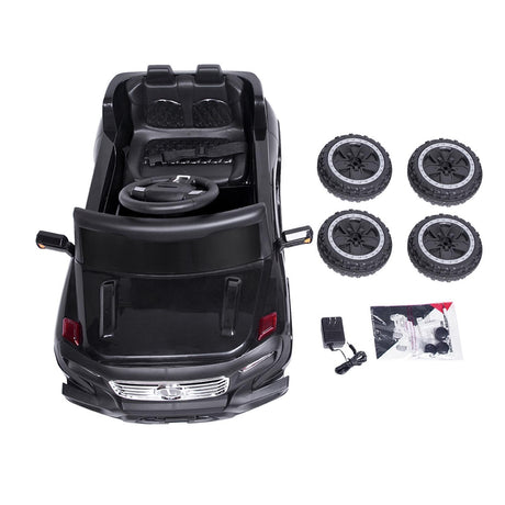 3-Speed LED Ride-On Car for Kids with Remote Control and 4 Color Options