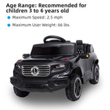 3-Speed LED Ride-On Car for Kids with Remote Control and 4 Color Options