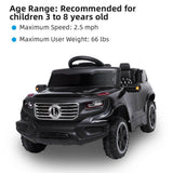 3-Speed Rechargeable Ride-On Car with Music, Lights, and Remote Control - Perfect Gift for Kids