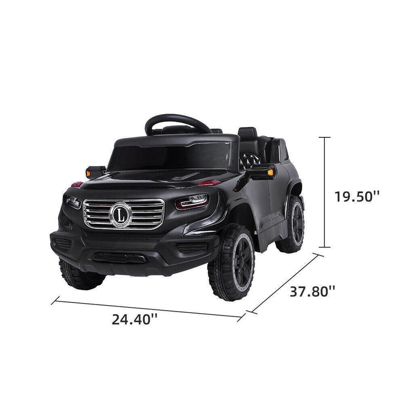 3-Speed Rechargeable Ride-On Car with Music, Lights, and Remote Control - Perfect Gift for Kids