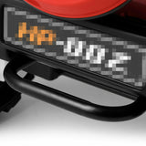 3-Speed Red Ride On Car Truck for Kids with RC, MP3, LED Lights, USB, and Cover - 12V