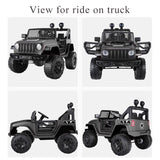 Premium 12V Ride-On Truck for Kids with Parental Remote Control and 3 Speed Options