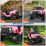 Premium 12V Ride-On Truck for Kids with Parental Remote Control and 3 Speed Options