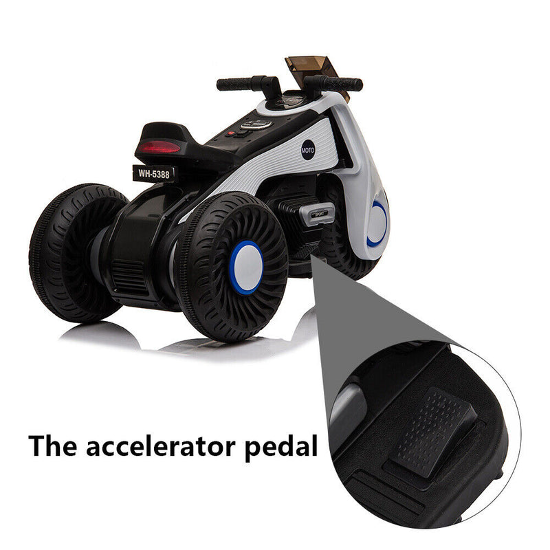 3-Wheel Double Drive Electric Motorcycle for Kids