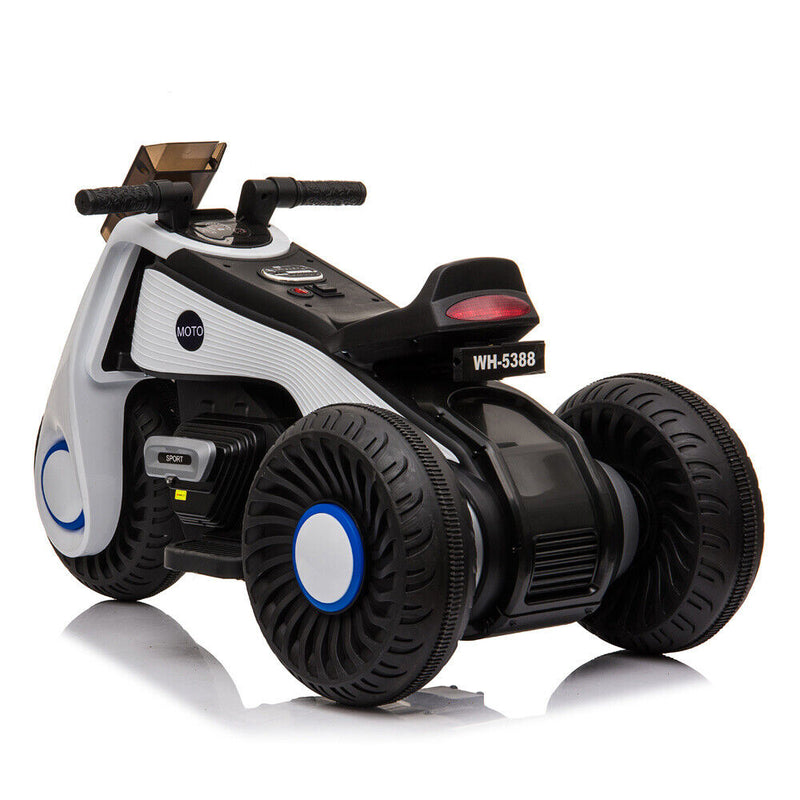 3-Wheel Double Drive Electric Motorcycle for Kids
