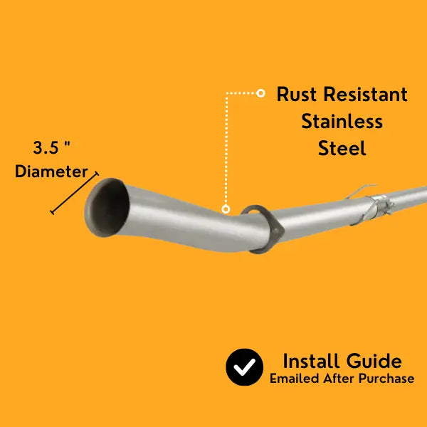 DPF & CAT Delete Pipe | Ford 3.0L Diesel 2018-2020 thedieseldudes