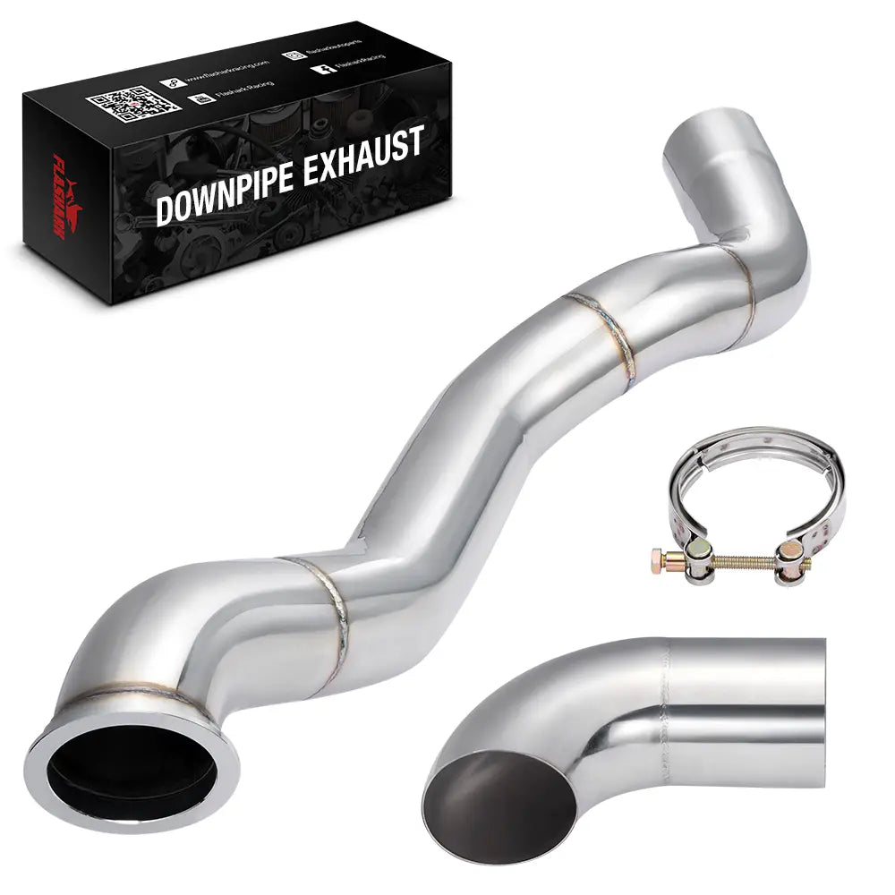 3.0" T4 Turbo Downpipe Exhaust for 1999-2013 Chevy Silverado & GMC Sierra 4.8/5.3/6.0/6.2L vortec LS