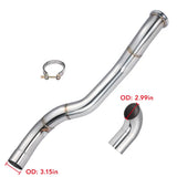 3.0" T4 Turbo Downpipe Exhaust for 1999-2013 Chevy Silverado & GMC Sierra 4.8/5.3/6.0/6.2L vortec LS