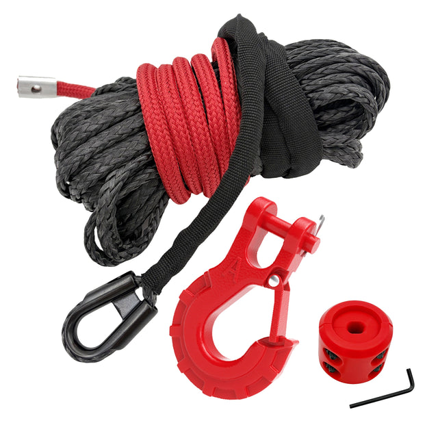 Trucktok Build Your Own Winch Kit - Recovery Rope Hook & Stopper TruckTok