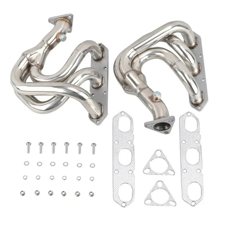 Header + Downpipe Exhaust Kit for 2000–2004 Porsche Boxster 986 2.7L / 3.2L Flashark