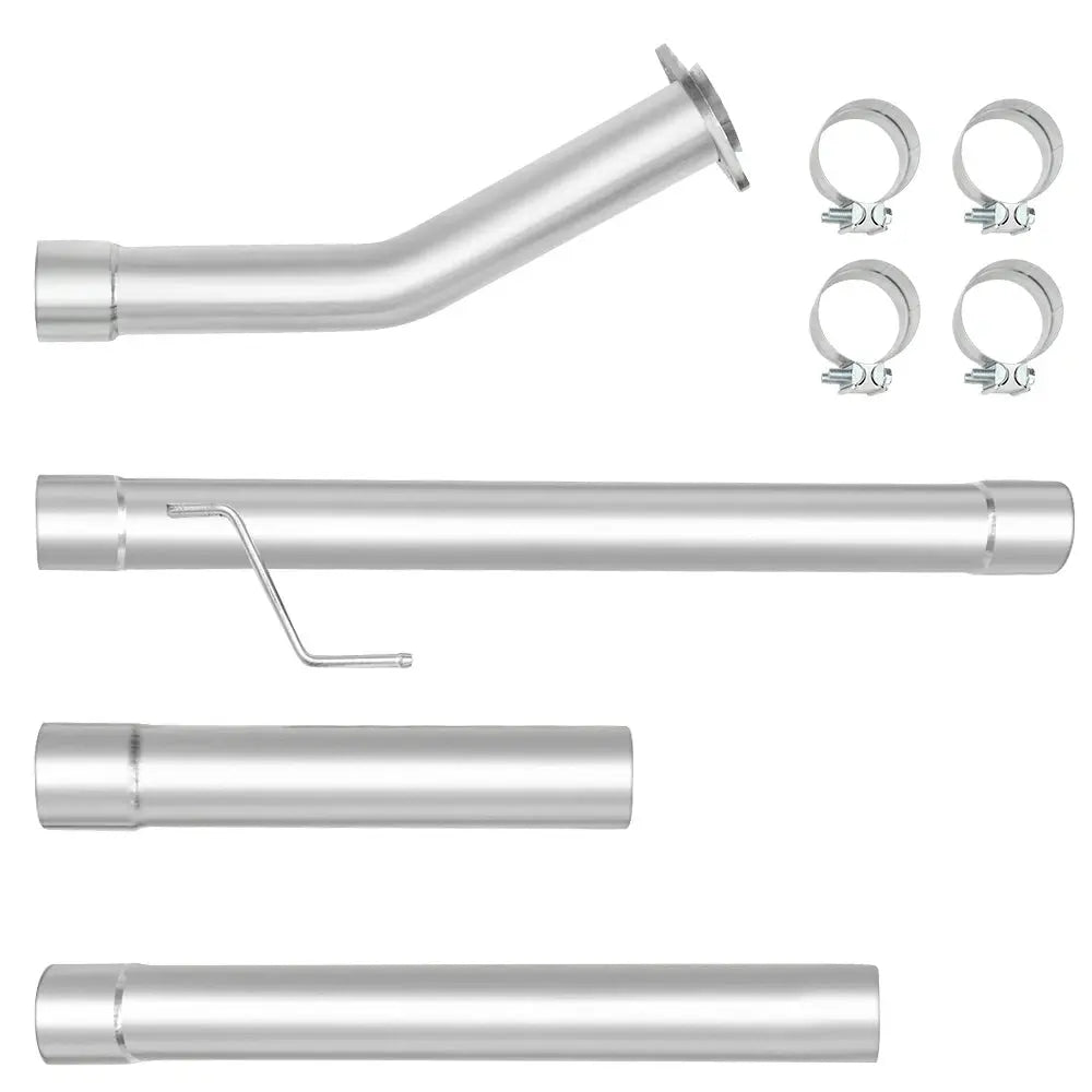 3.5/4 Inches 2018-2020 Powerstroke Ford F-150 3.0L DPF Delete Race Pipe