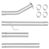 3.5/4 Inches 2018-2020 Powerstroke Ford F-150 3.0L DPF Delete Race Pipe