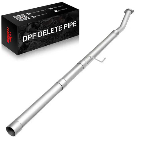 3.5/4 Inches 2018-2020 Powerstroke Ford F-150 3.0L DPF Delete Race Pipe Flashark