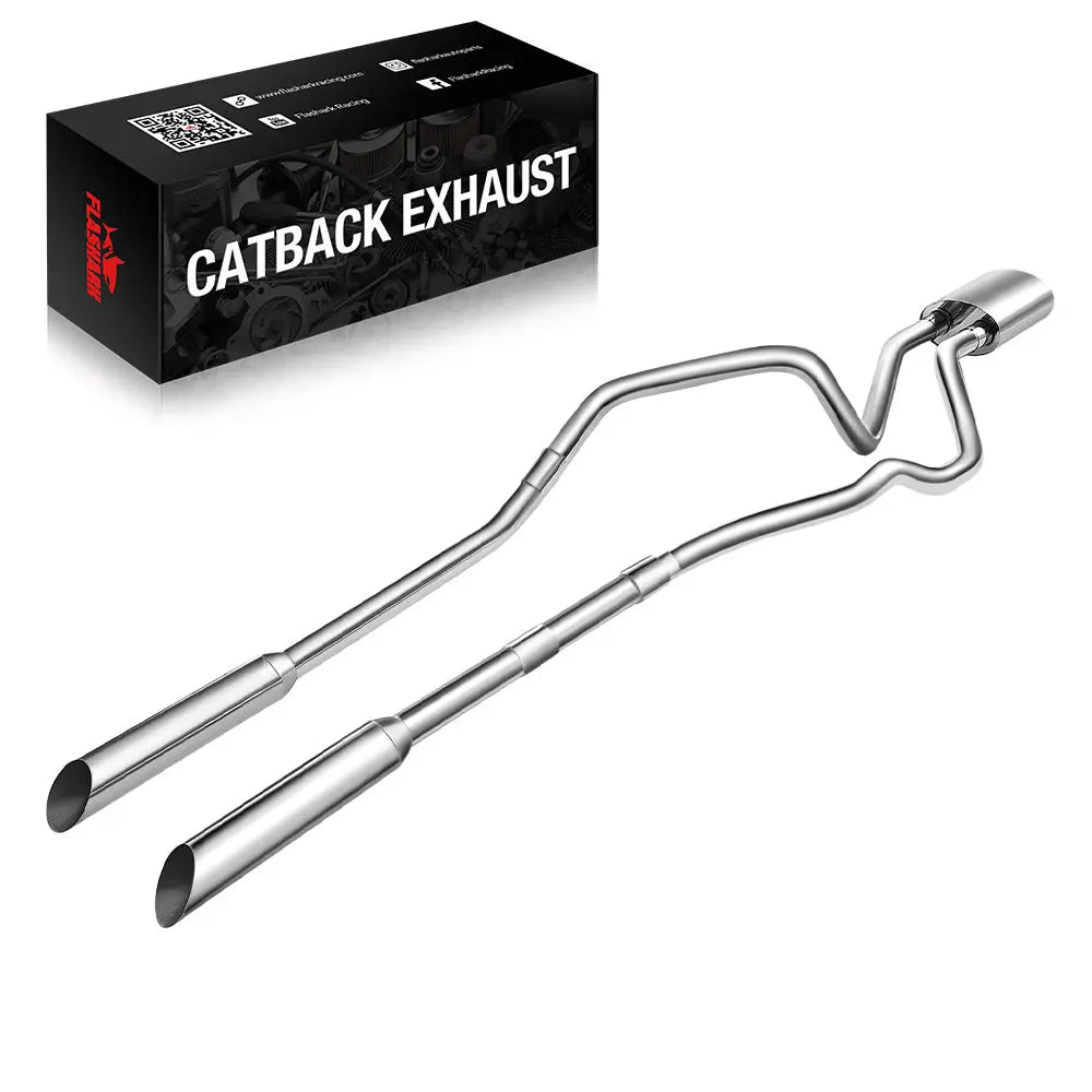 2004-2008 Ford F150 SuperCab/Super Crew Catback Exhaust System w/ 3.5-inch Muffler 4.6L 5.4L