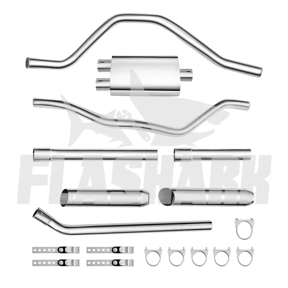 2004-2008 Ford F150 SuperCab/Super Crew Catback Exhaust System w/ 3.5-inch Muffler 4.6L 5.4L