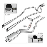 2004-2008 Ford F150 SuperCab/Super Crew Catback Exhaust System w/ 3.5-inch Muffler 4.6L 5.4L