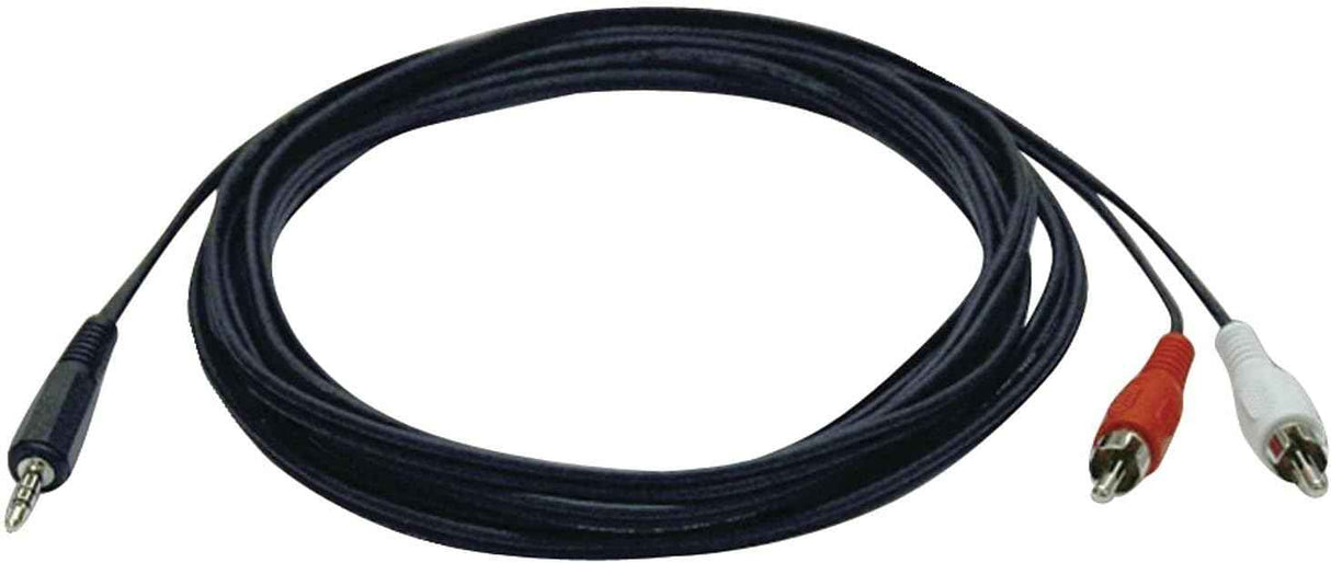 TRIPP LITE AV Multimedia Cable 3.5mm Stereo Male 2 RCA Male 6 feet Audio Cable TekShack