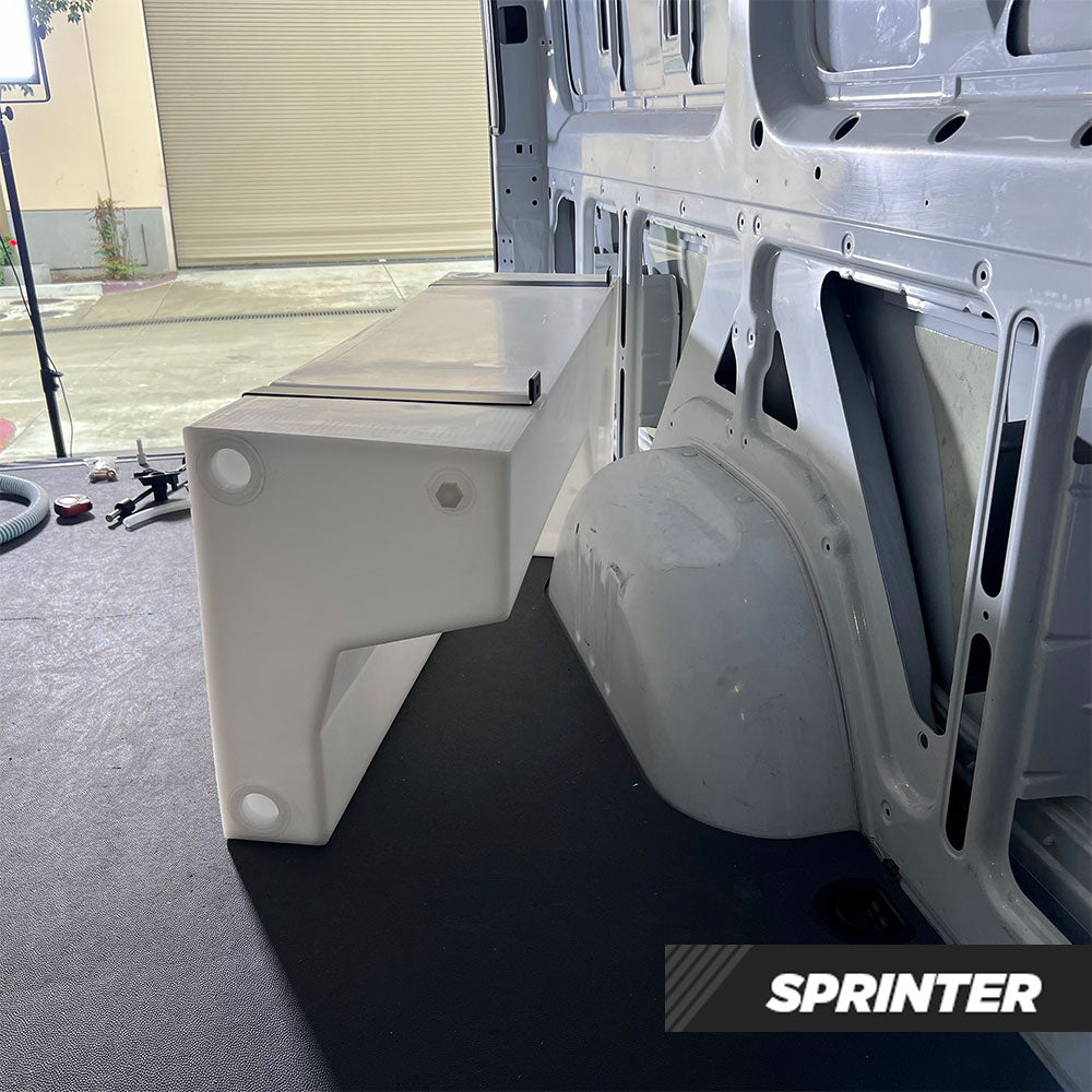 35 Gallon Wheel Well Water Tank (Drivers Side) S&B
