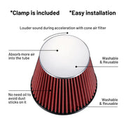 Cold Air intake kit for 2005-2010 Dodge Charger/Challenger/Magnum/Chrysler 300C SRT8 5.7L 6.1L V8 Flashark