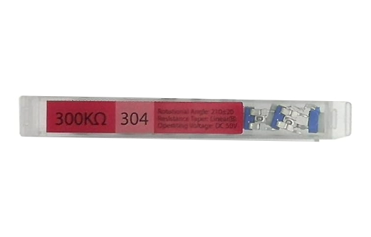Trimmer Potentiometer – Linear (B), DC 50V, 210° ±20° Rotation (8-Pack) TekShack