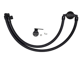 J&L Oil Separator 3.0 Passenger Side, Black Anodized J&L