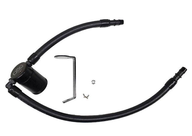 J&L Oil Separator 3.0 Passenger Side, Black Anodized J&L