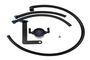 J&L Oil Separator 3.0 Passenger Side, Black Anodized J&L