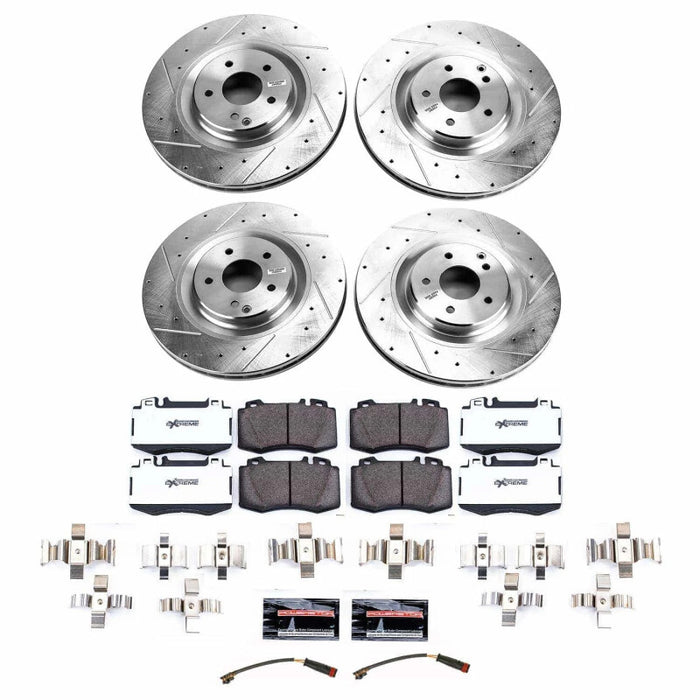 Kit de freins avant Power Stop 07-10 Mercedes-Benz SLK55 AMG Z26 Street