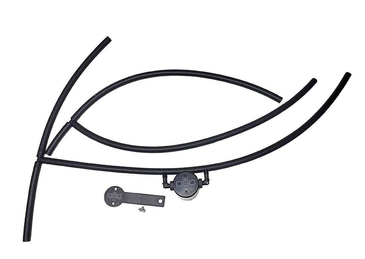 J&L Oil Separator 3.0 Passenger Side, Black Anodized J&L