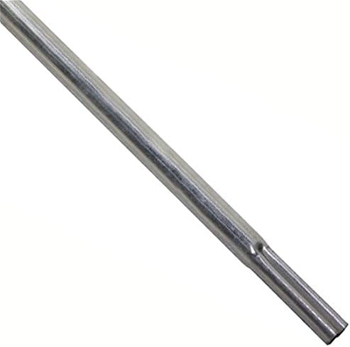 5' Ft Galvanized Steel Antenna Mast Pipe Swedged End TekShack