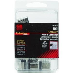 Gardner Bender PushGard 22-12 Ga. Copper Wire Wire Connector 10 pk TekShack