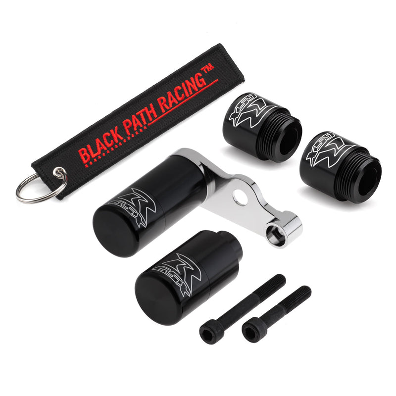 2006-2009 Suzuki GSX-R 600 NO CUT Frame Sliders with Replaceable Tips