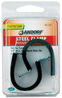 JANDORF CLAMP Steel Rubber Cushion 1/2X1 2 PK  61526 Jandorf