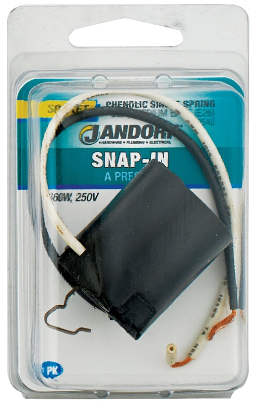 JANDORF Phenolic Socket Snap In Single Spring Med Base 60540 Jandorf