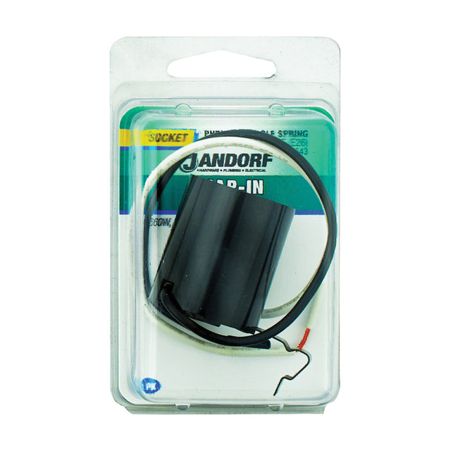 JANDORF Socket Snap In Phenolic Single Spring Clip Med Base 60543 Jandorf