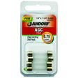 Jandorf Fast Acting Fuse, 0.75 A, 250 V, 35 A, 10 kA Interrupt, Glass Body 4 pk #60625 Jandorf