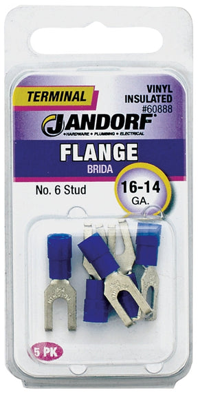 Term Flange 16-14 Vinyl #6 Stud #60888 Jandorf
