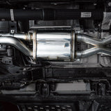 AWE Tuning SwitchPath Cat Back Exhaust with Dual BashGuards, 3-Inch Mandrel-Bent Stainless Steel and No Tips | 2022+ Ford Bronco Raptor