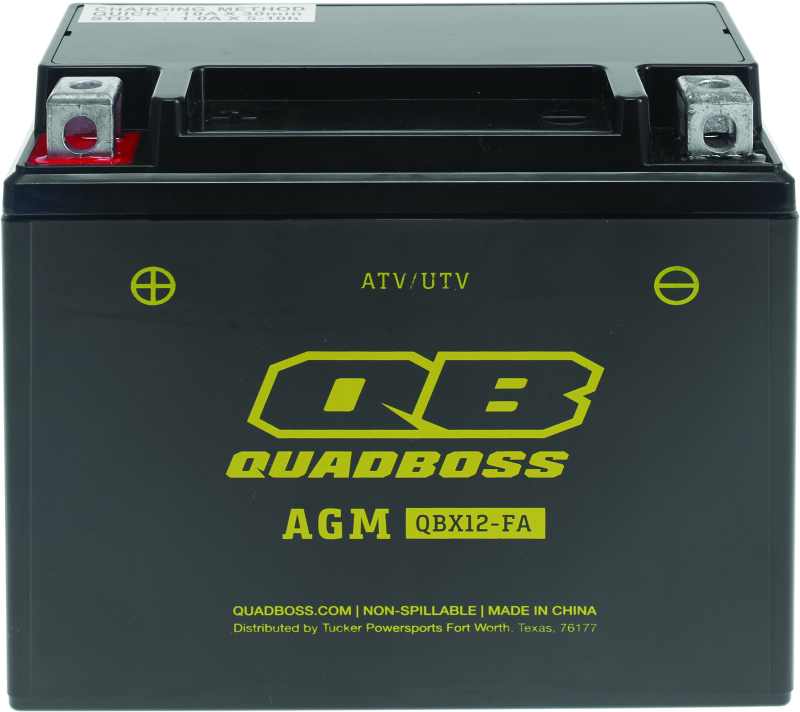 Batterie AGM sans entretien pour QuadBoss 06-10 Arctic Cat 250 2x4 AT
