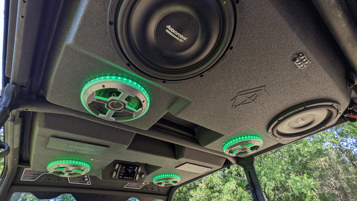 2026+ Can-Am Defender MAX HD11 Stereo Tops (4-Door)