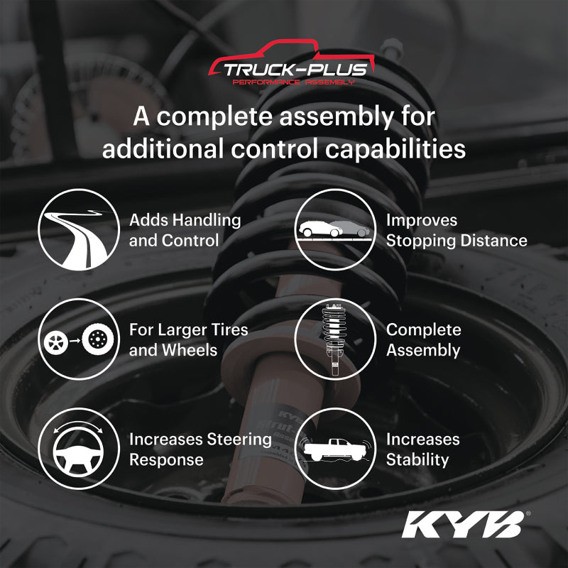 KYB 16-23 Toyota Tacoma 4WD Truck-Plus Performance Upgrade - Front Right