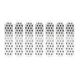 DV8 Offroad 2007-2018 Jeep JK Polished Grille Inserts